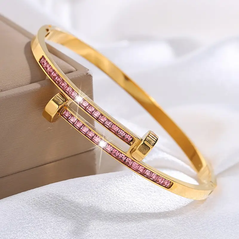 Non-Fading Titanium Steel Bracelet for Women