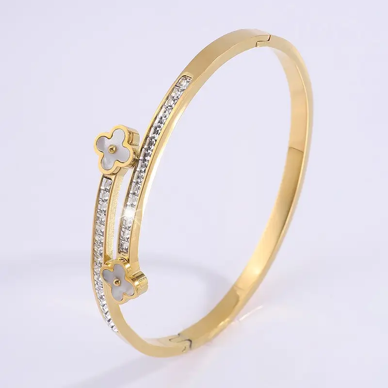 Non-Fading Titanium Steel Bracelet for Women