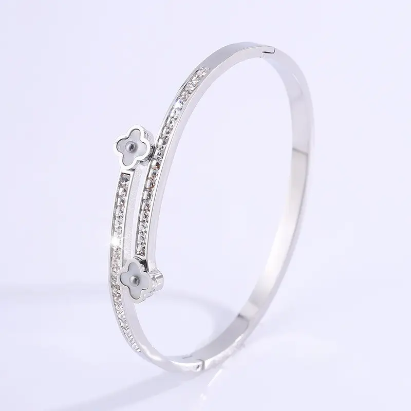 Non-Fading Titanium Steel Bracelet for Women
