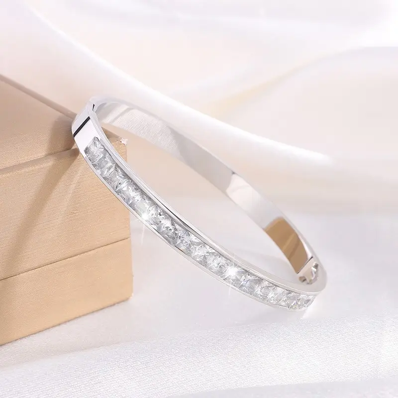 Non-Fading Titanium Steel Bracelet for Women
