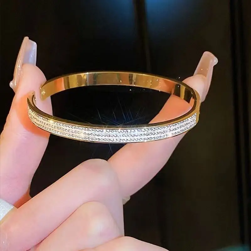 Non-Fading Titanium Steel Bracelet for Women