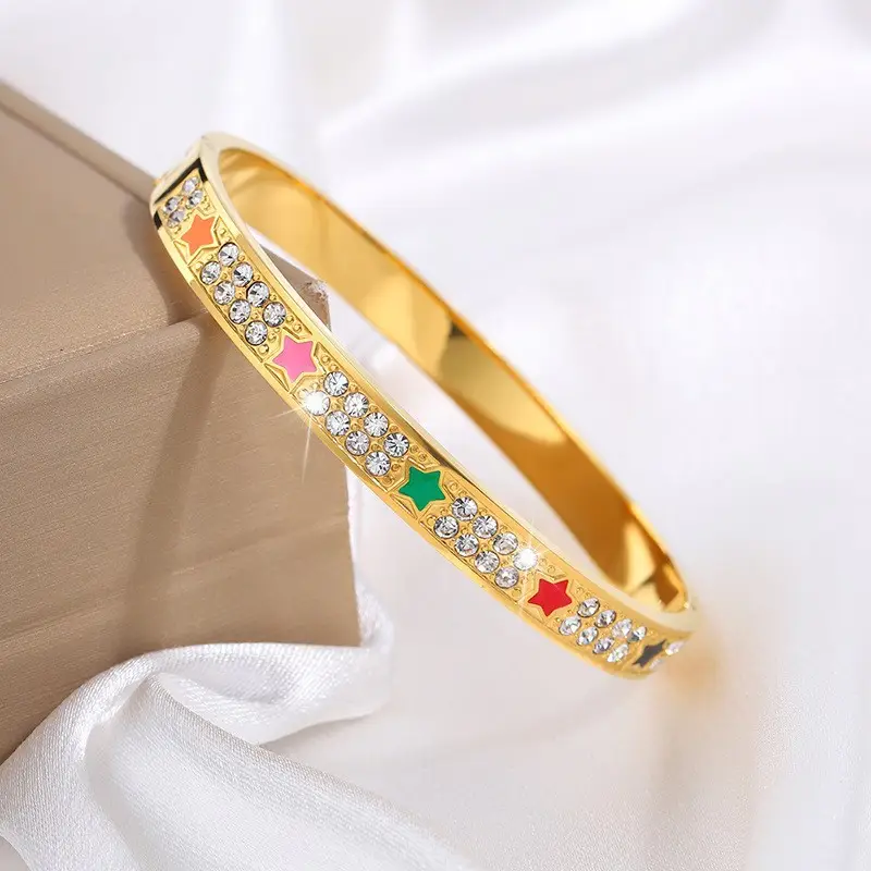 Non-Fading Titanium Steel Bracelet for Women