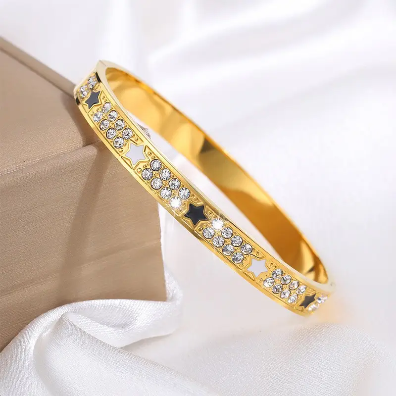 Non-Fading Titanium Steel Bracelet for Women