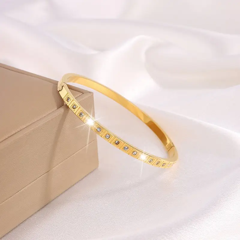 Non-Fading Titanium Steel Bracelet for Women