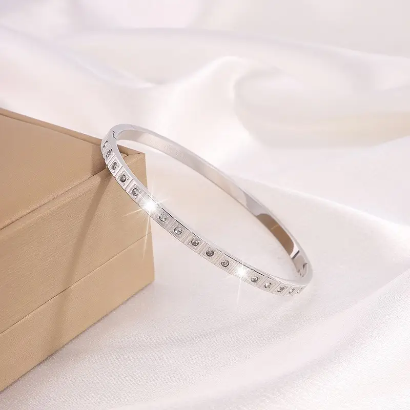 Non-Fading Titanium Steel Bracelet for Women