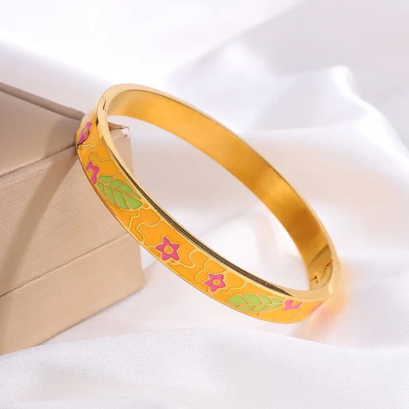 Non-Fading Titanium Steel Bracelet for Women