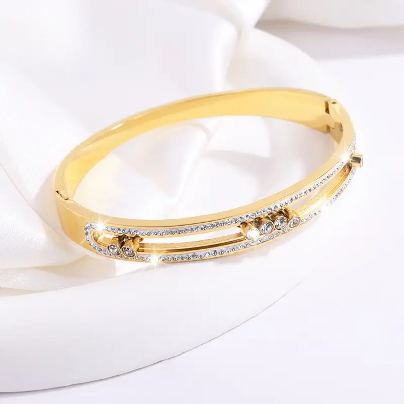 Non-Fading Titanium Steel Bracelet for Women