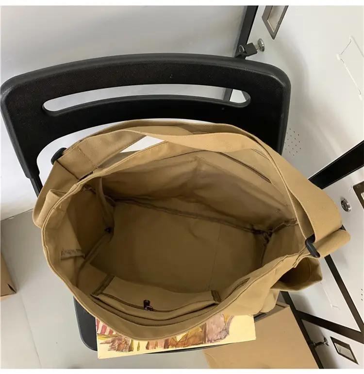 New Japanese Style Large Capacity Black Shoulder Bag — feature 65
