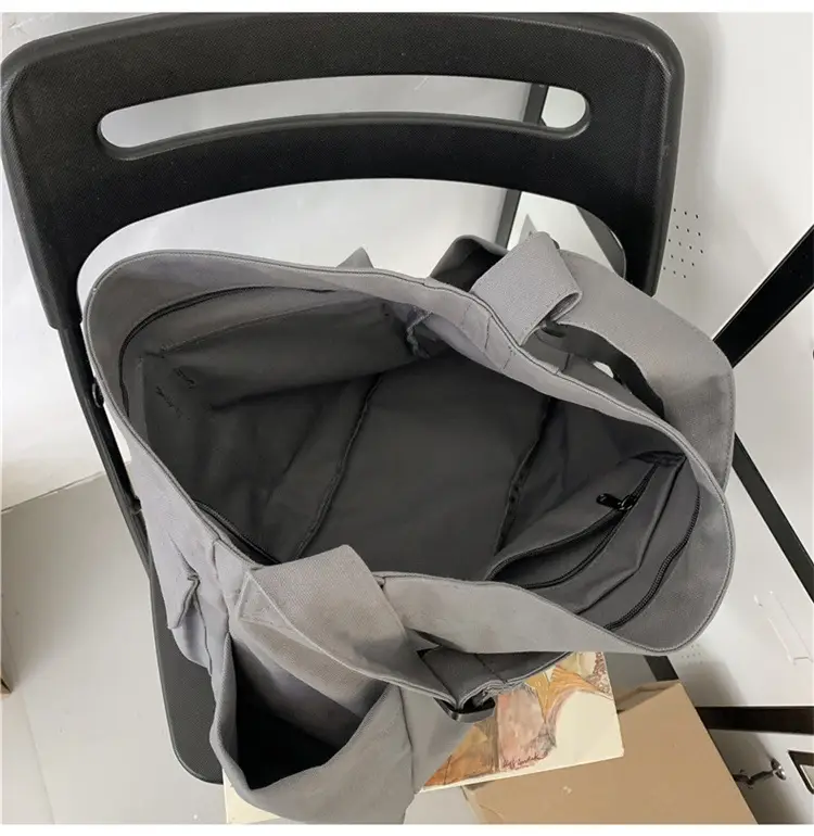 New Japanese Style Large Capacity Black Shoulder Bag — feature 69