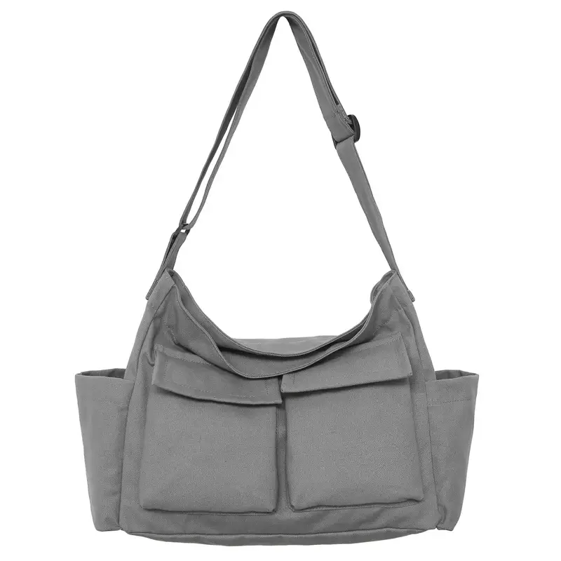 New Japanese Style Large Capacity Black Shoulder Bag - Image 4