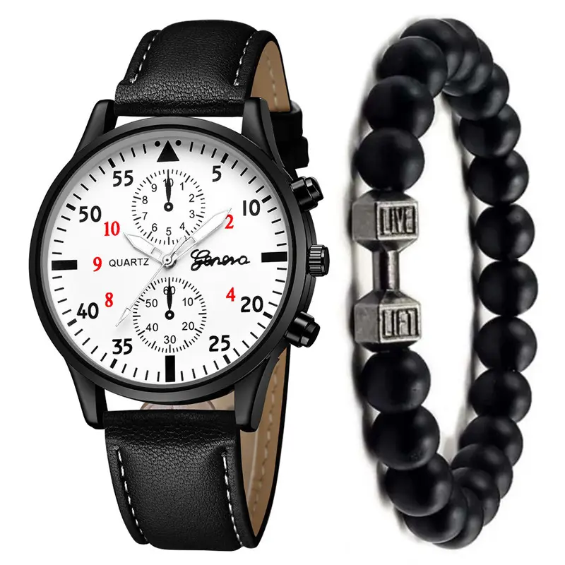 Cross-Border Foreign Trade Hot-Selling Men's All-Match Fashion Watch Foreign Trade Business Two-Eye Watch Factory Direct Sale — feature 17