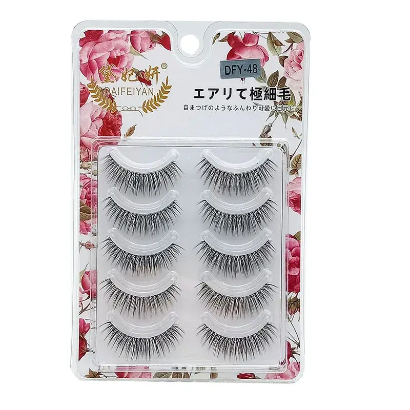 False Eyelashes Set for Natural Look 5 Pairs