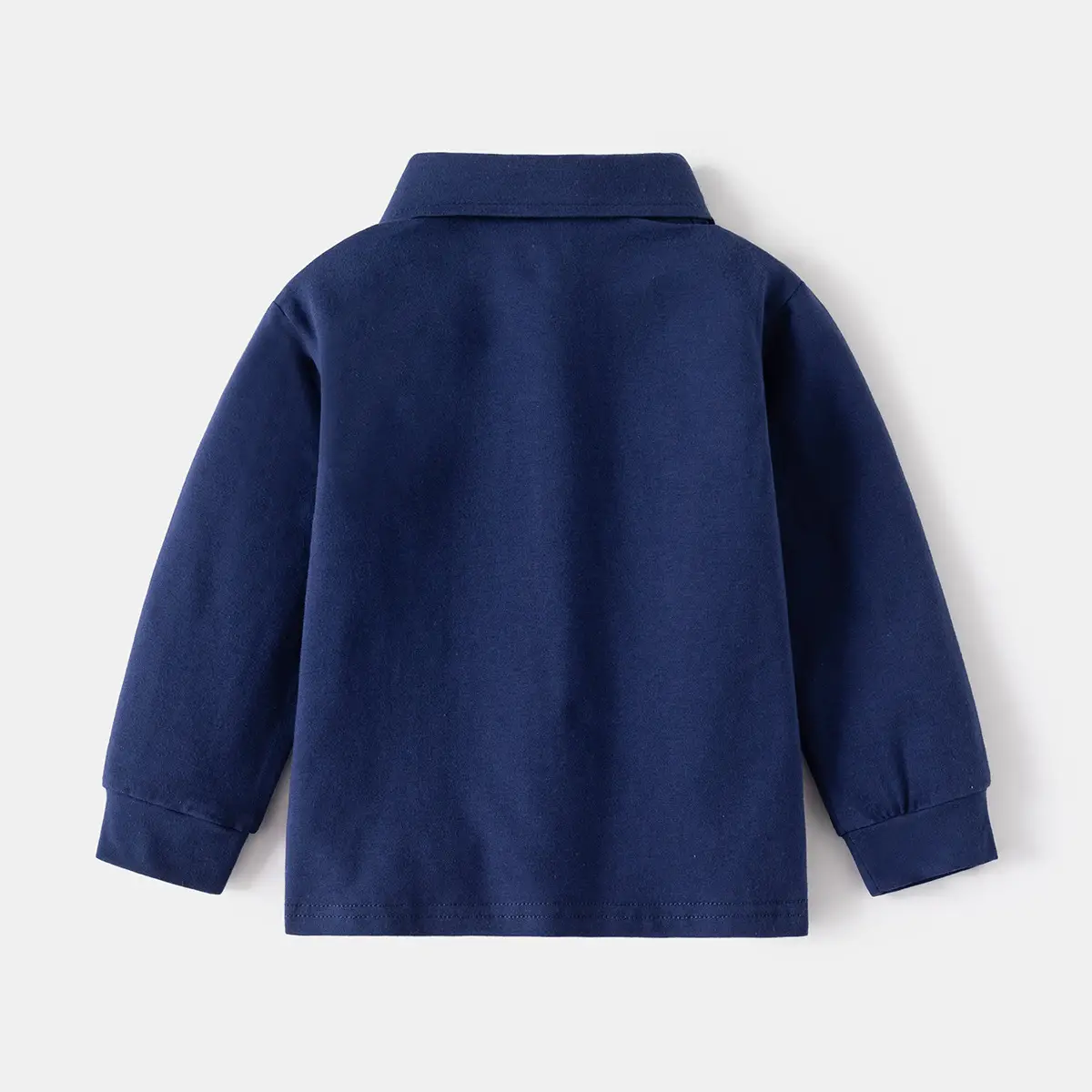 White Polo Shirt for Boys Long Sleeve 2025