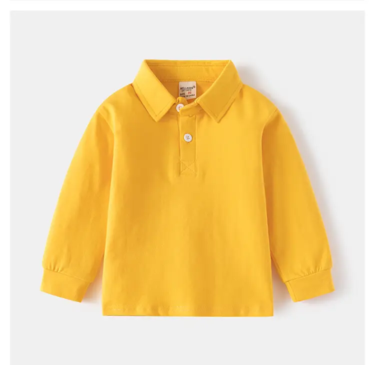White Polo Shirt for Boys Long Sleeve 2025 — feature 12