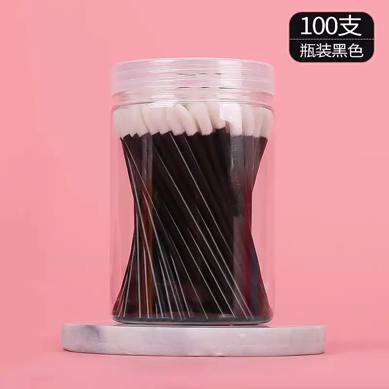 100pcs Disposable Lip Brush Stick Makeup Brush - Image 17