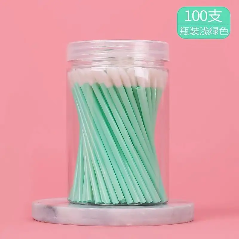 100pcs Disposable Lip Brush Stick Makeup Brush - Image 20