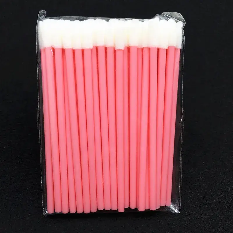 100pcs Disposable Lip Brush Stick Makeup Brush - Image 3