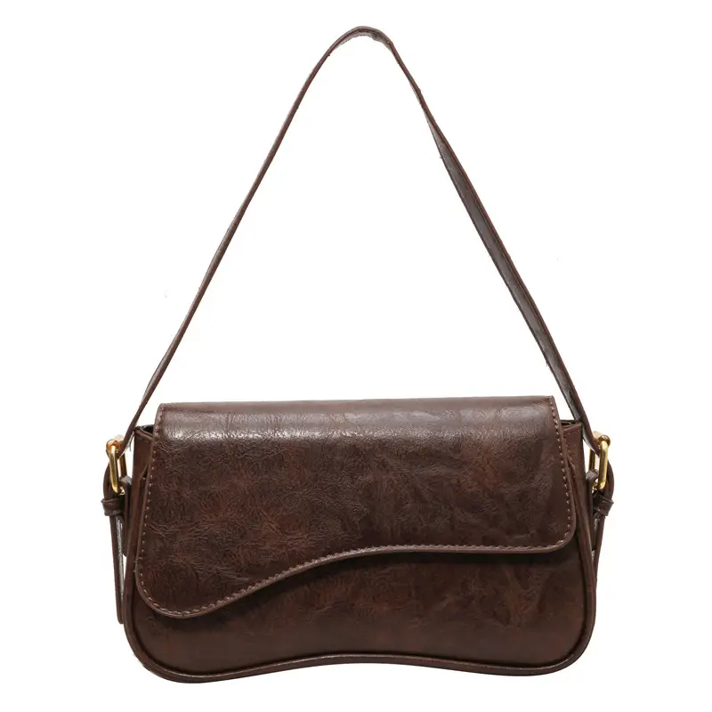 Brown Leather Shoulder Crossbody Bag for Women 2026 - Image 11