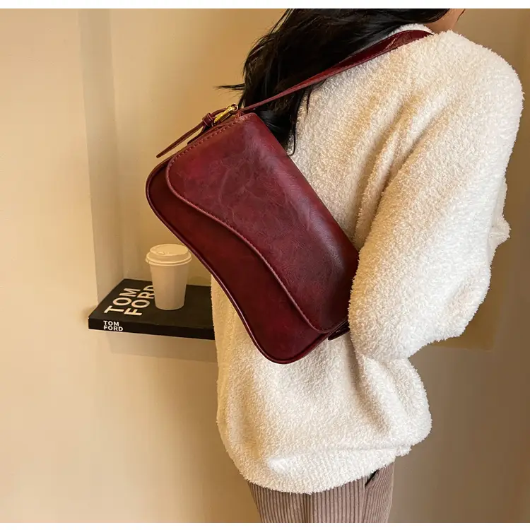 Brown Leather Shoulder Crossbody Bag for Women 2026 — feature 20