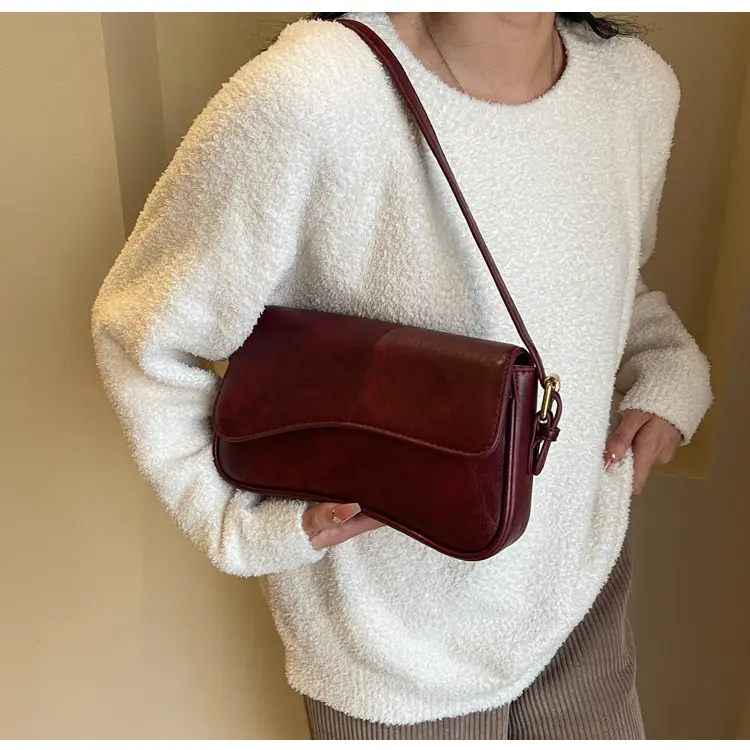 Brown Leather Shoulder Crossbody Bag for Women 2026 — feature 21