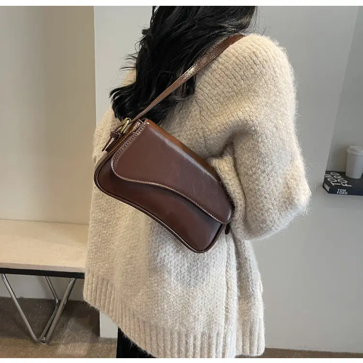 Brown Leather Shoulder Crossbody Bag for Women 2026 — feature 35