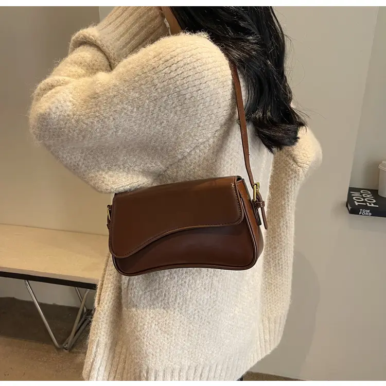 Brown Leather Shoulder Crossbody Bag for Women 2026 — feature 37