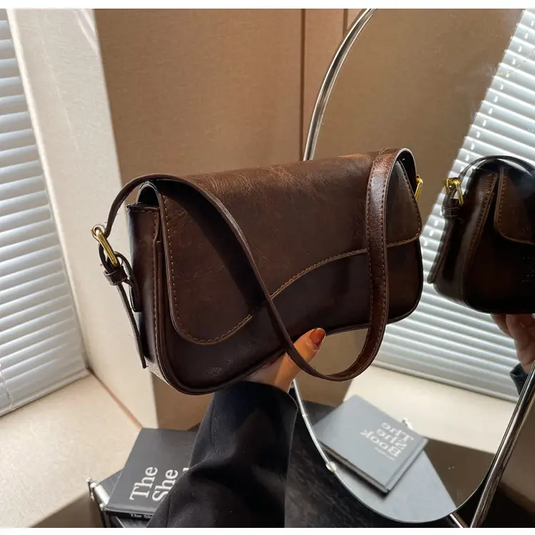 Brown Leather Shoulder Crossbody Bag for Women 2026 — feature 38