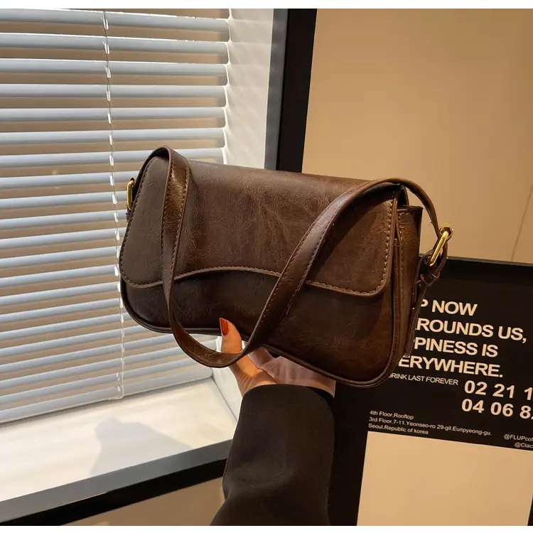 Brown Leather Shoulder Crossbody Bag for Women 2026 — feature 39