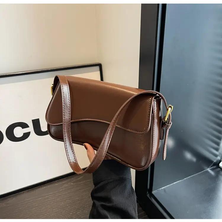 Brown Leather Shoulder Crossbody Bag for Women 2026 — feature 46