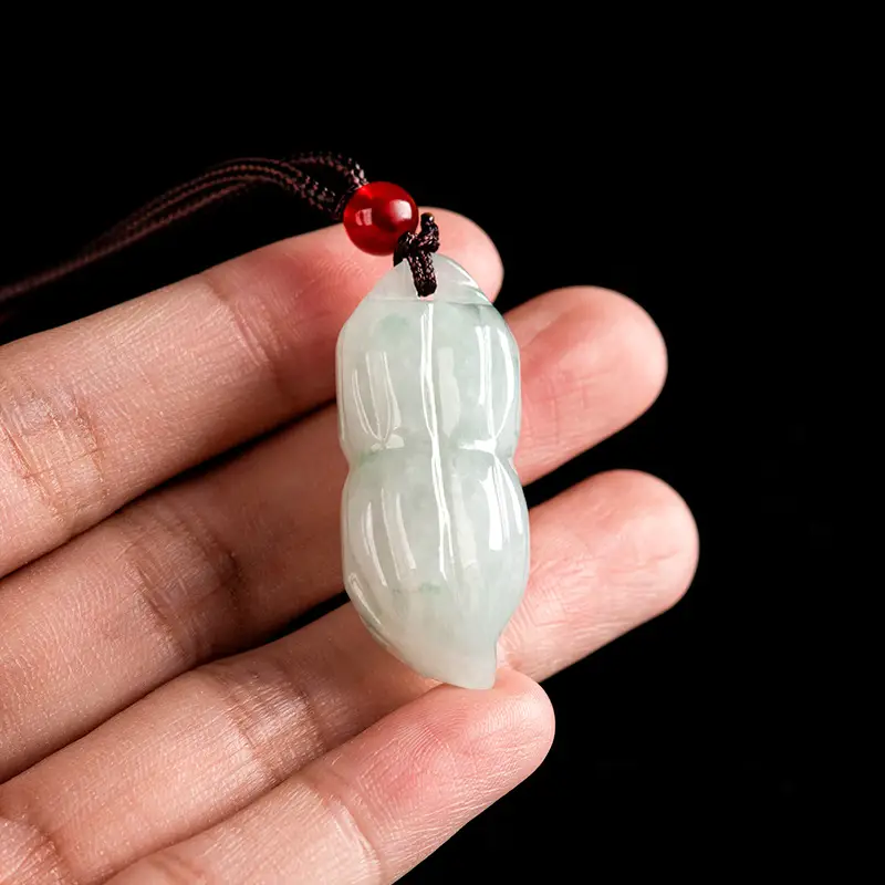 Natural Burmese Jadeite Pendant for Women - Image 3