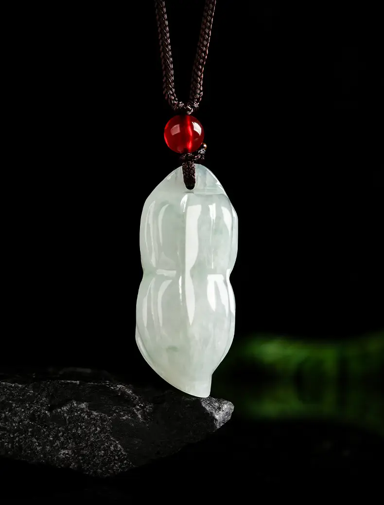 Natural Burmese Jadeite Pendant for Women — feature 2