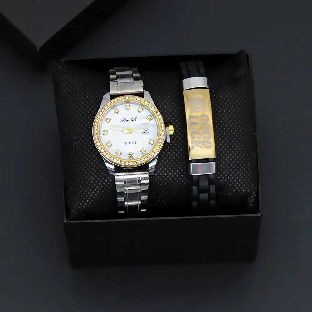 Women's Gold & Silver Watch Set Birthday Gift — feature 11
