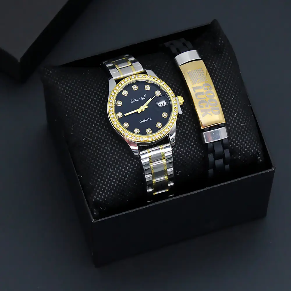 Women's Gold & Silver Watch Set Birthday Gift — feature 4