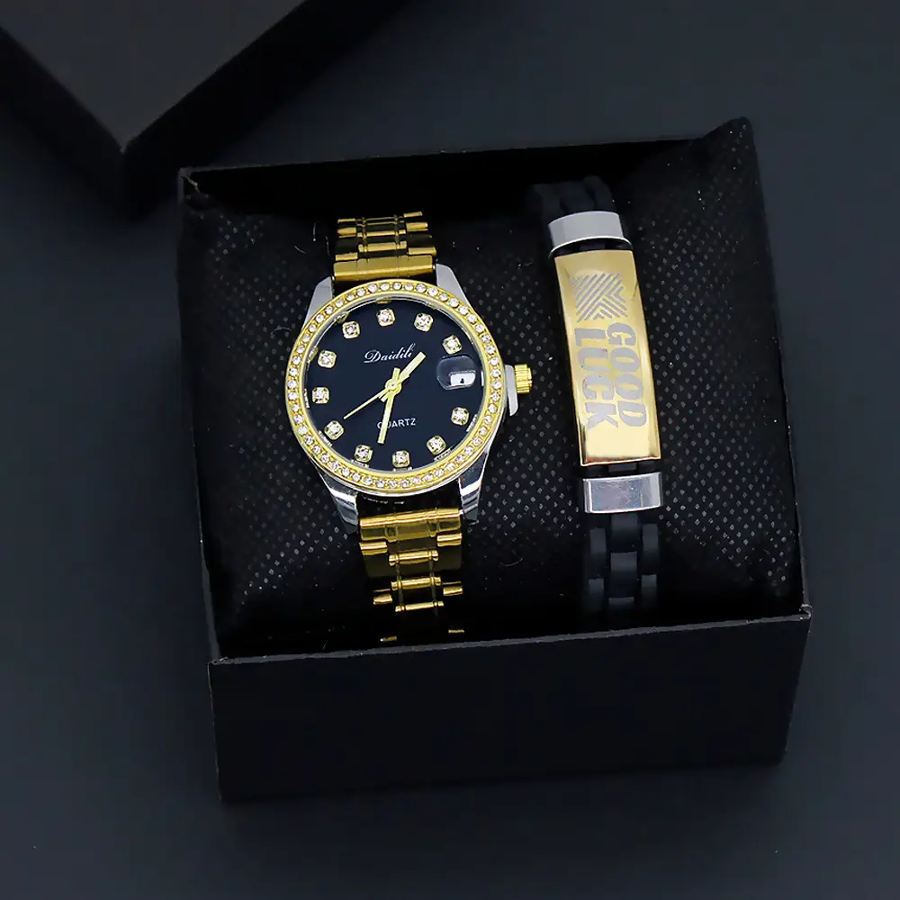 Women's Gold & Silver Watch Set Birthday Gift — feature 7