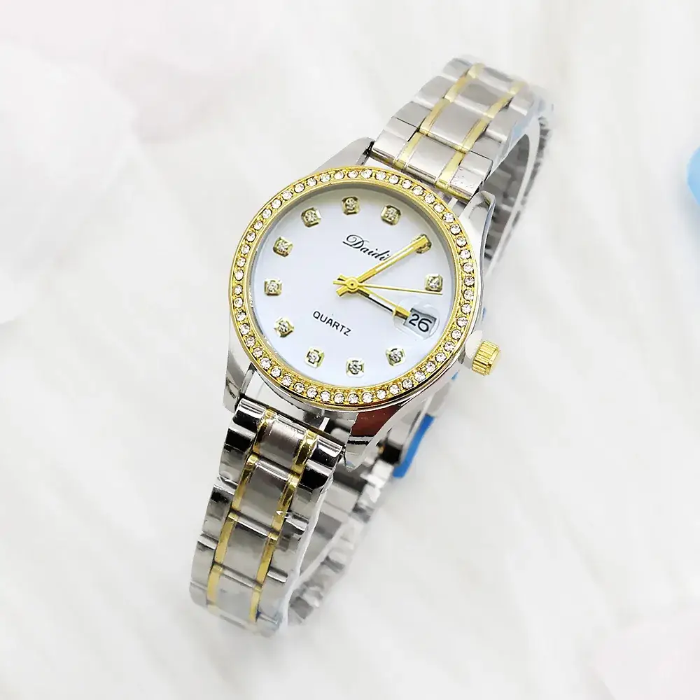 Women's Gold & Silver Watch Set Birthday Gift - Image 8