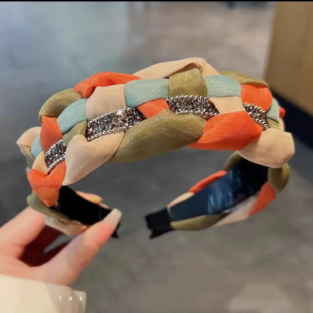 Green Plush Skull Top Headband for Hair Styling - Image 91