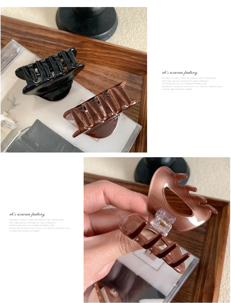 French Hairpin for Women with Acetate Grip — feature 10