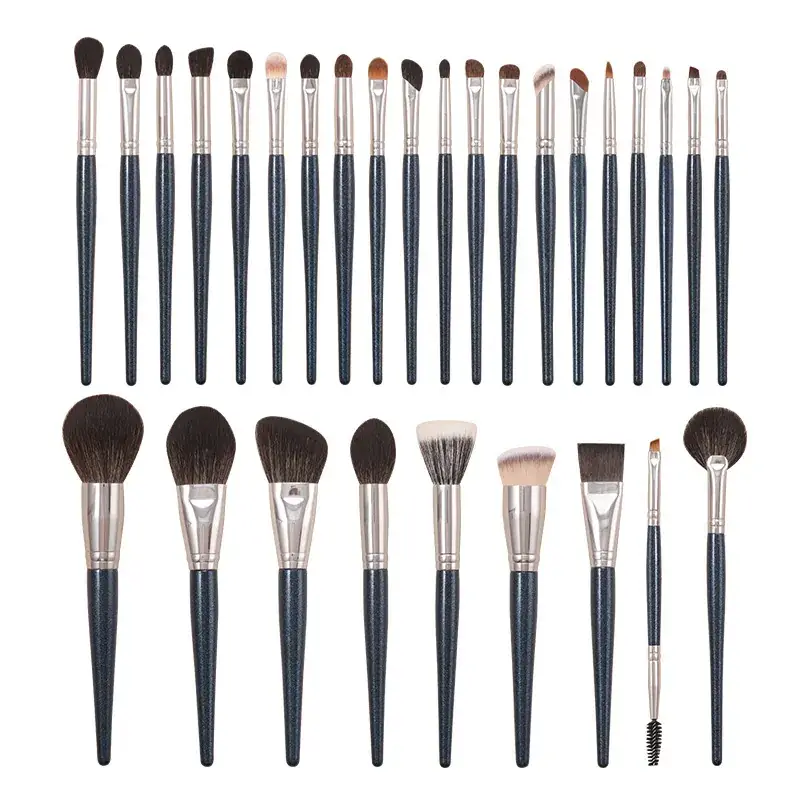 Real Wool Makeup Brush for Sickle Nose Shadow Concealer