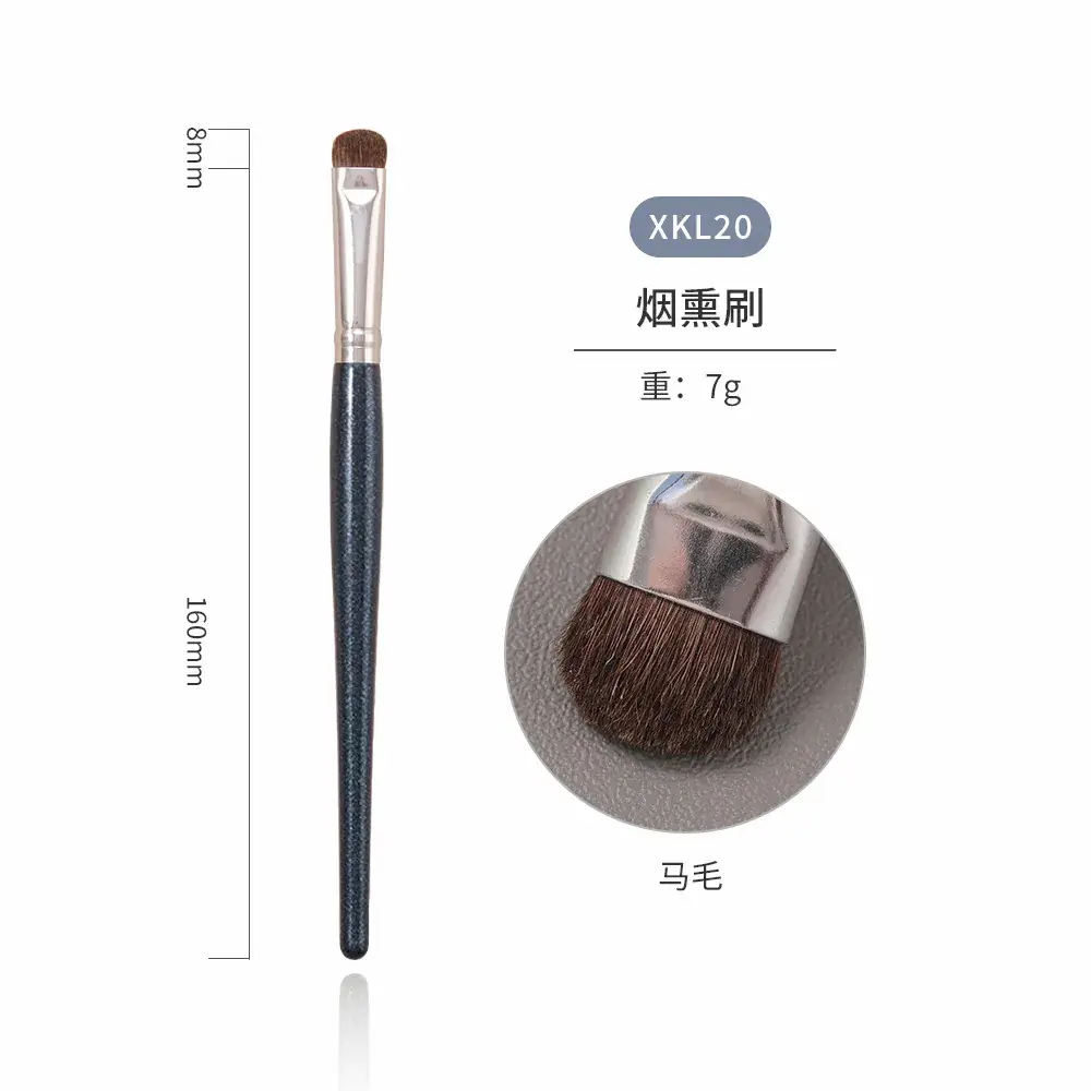 Real Wool Makeup Brush for Sickle Nose Shadow Concealer