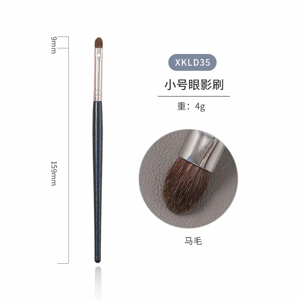 Real Wool Makeup Brush for Sickle Nose Shadow Concealer