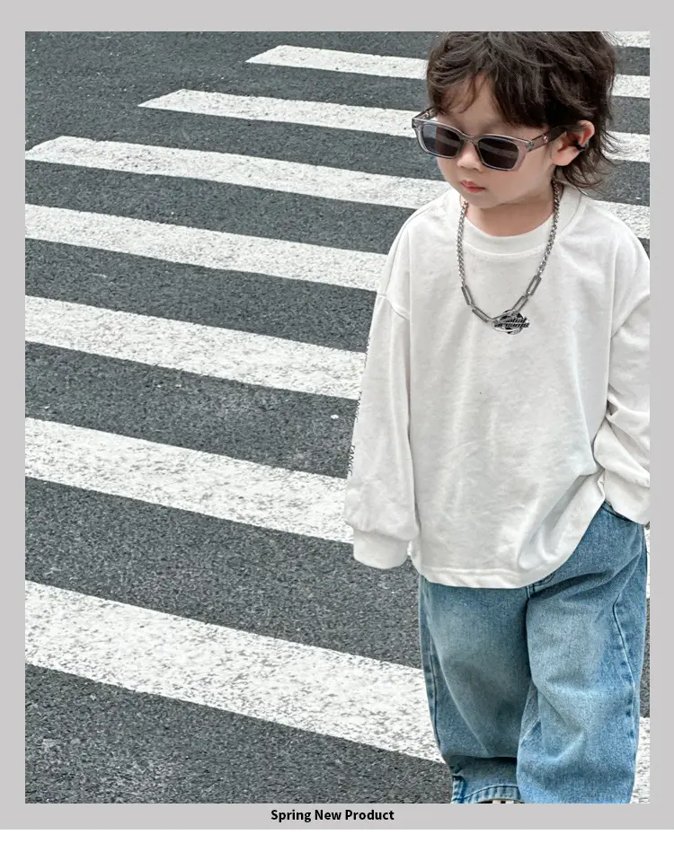 Purple Long Sleeve Kids T-Shirt 2025 — feature 3