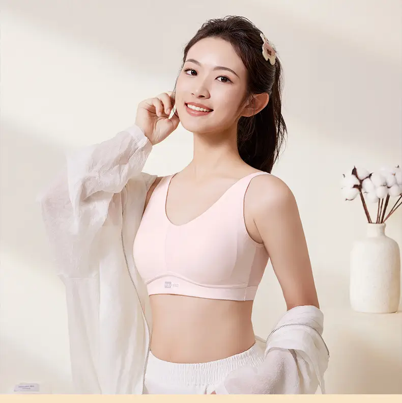 Xiating girl bra sports comfortable vest second-order winter student underwear junior high school and high school students look small — feature 11