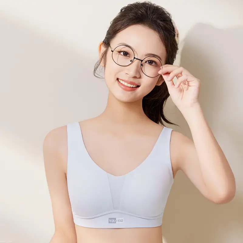 Xiating girl bra sports comfortable vest second-order winter student underwear junior high school and high school students look small