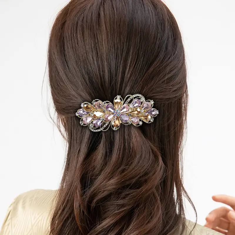 High-end Rhinestone Hairpin for Women - Image 7