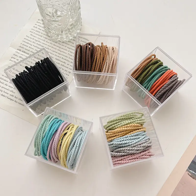 Super Elasticity Hair Band for Korean Style Ponytail - Image 26