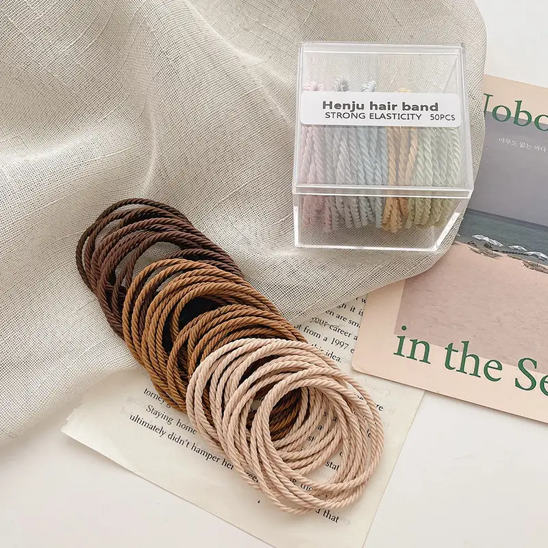 Super Elasticity Hair Band for Korean Style Ponytail - Image 27