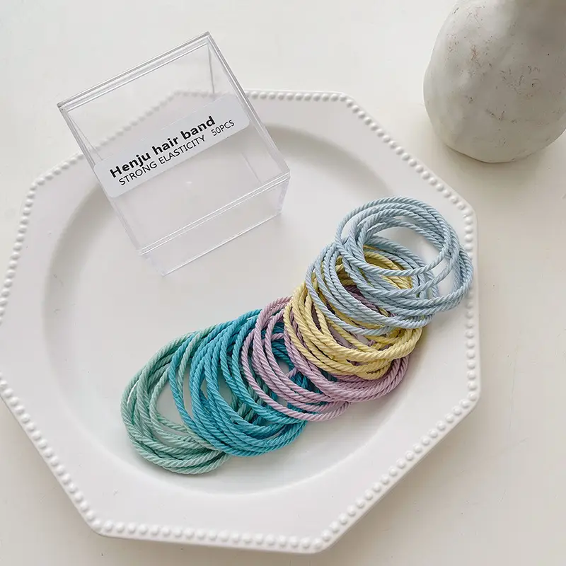 Super Elasticity Hair Band for Korean Style Ponytail - Image 4