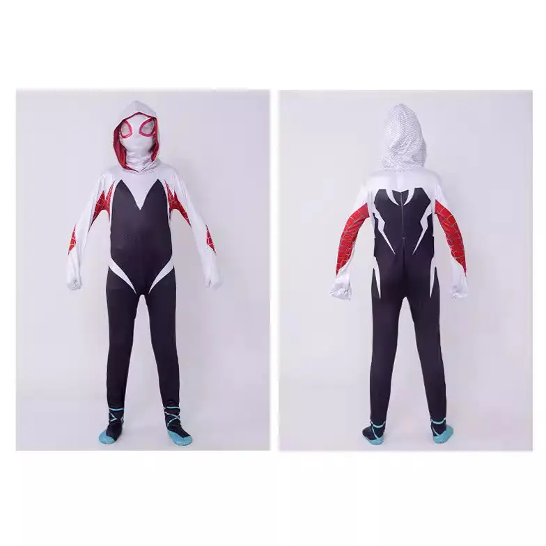Gwen Stacy Spider-Woman Cosplay Costume Venom Spider Marvel Jumpsuit Street Fashion Essential