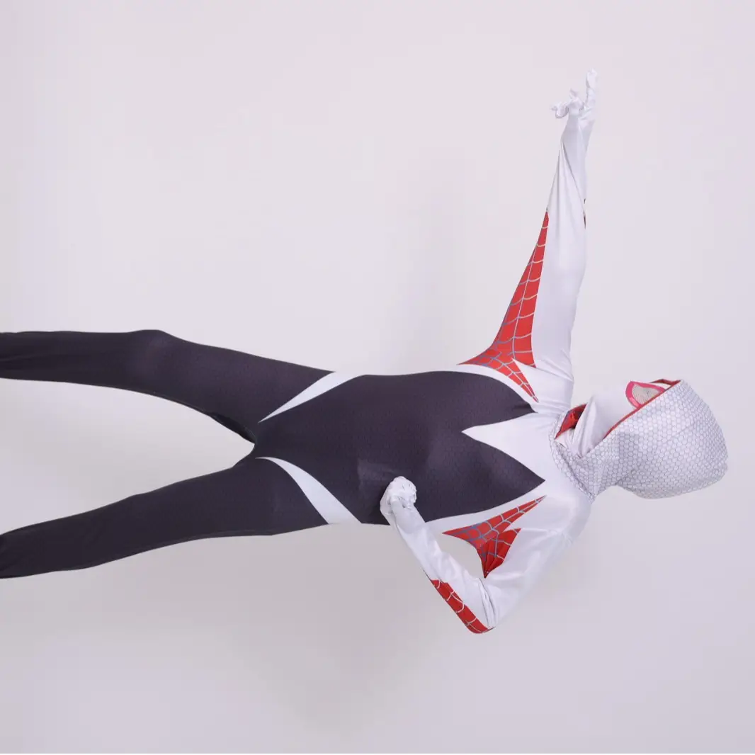 Gwen Stacy Spider-Woman Cosplay Costume Venom Spider Marvel Jumpsuit Street Fashion Essential