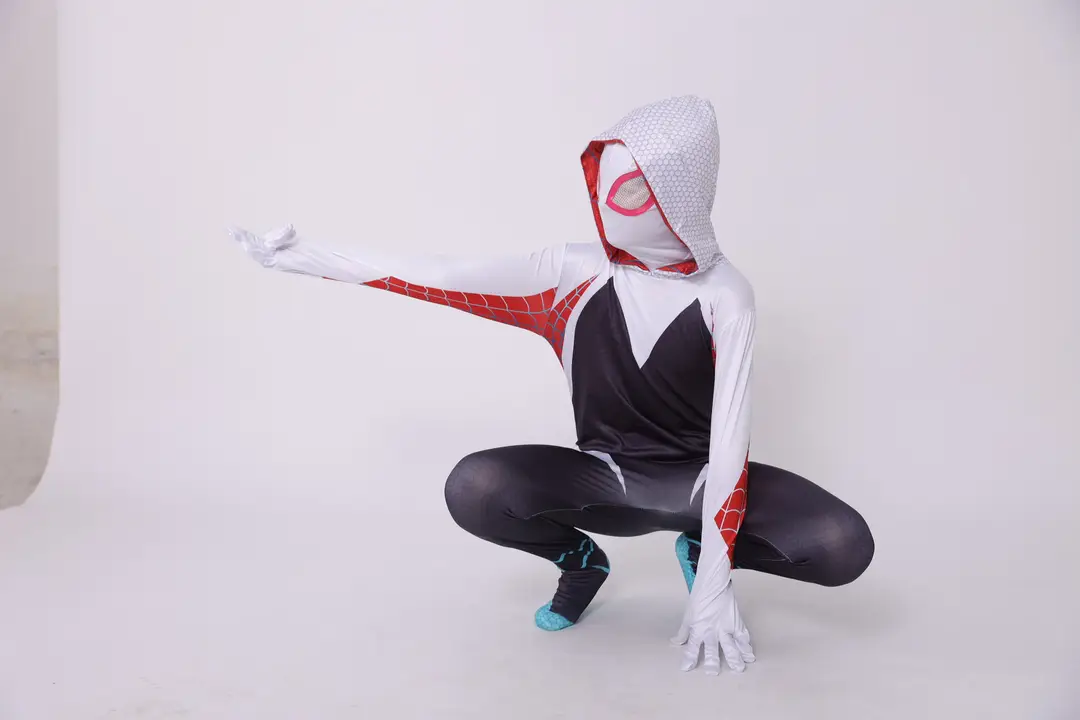 Gwen Stacy Spider-Woman Cosplay Costume Venom Spider Marvel Jumpsuit Street Fashion Essential — feature 4